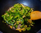 ゴーヤ炒め☆カレー風味作り方4写真