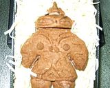 遮光器土偶クッキー（立体）作り方8写真