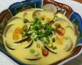 貝のエキスで♪はまぐりの中華風茶わん蒸し作り方8写真