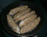 ささみチーズのゴマ衣焼き作り方4写真