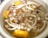 ほっこり甘い♪かぼちゃの味噌汁作り方1写真