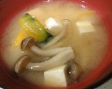 ほっこり甘い♪かぼちゃの味噌汁作り方3写真