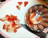 いちごミルク寒天&カフェラテ寒天作り方5写真