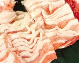 豚肉と茄子のガリバタつゆ炒め作り方1写真