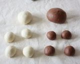 メッシュ型で肉球パン作り方3写真
