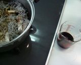 ゴボウとじゃこのお茶漬け作り方2写真