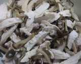 鶏肉としめじのサラダ作り方6写真
