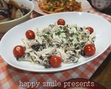 鶏肉としめじのサラダ作り方7写真