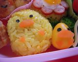 キャラ弁☆ひよこのお弁当☆作り方2写真