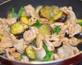 ✿豚肉と茄子のニンニク醤油炒め✿作り方6写真