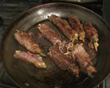 お弁当にもいかが、牛肉の野菜巻作り方4写真