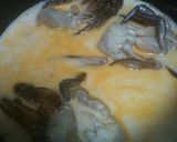 渡り蟹と鮭フレークのクリームパスタ♪作り方2写真