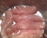 塩鶏ささみ・我が家の控えめ夕飯作り方2写真