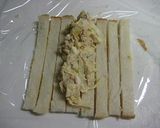 余ったパン耳で★耳ロールサンド♪♪作り方1写真
