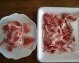 ルクエで★肉と野菜のみそマヨソース焼き❤作り方2写真