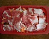 ルクエで★肉と野菜のみそマヨソース焼き❤作り方3写真