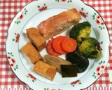 赤魚と厚揚げの煮付け作り方4写真