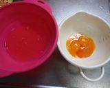 全卵使用のシフォンケーキ＊バナナ＆抹茶作り方9写真