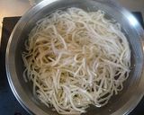 切干大根と水菜のサラダ～♪作り方1写真