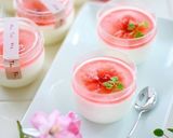 ❀桜・香味❀ヨーグルトみるくプリン作り方12写真