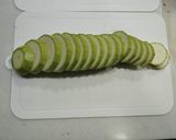 ズッキーニのバターポン酢炒め作り方1写真