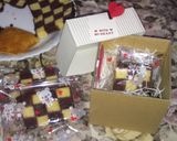 わくわく楽しい♪しっとりチェック柄ケーキ作り方21写真