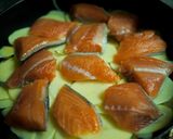 ご飯が進む♪鮭とじゃが芋の味噌ダレ蒸し♪作り方6写真