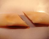 ✿餃子inハムマヨ✿作り方3写真