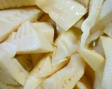 鶏肉とたけのこの煮物作り方1写真