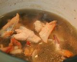 コラーゲンプルンプルンの鶏ごぼう鍋★作り方4写真