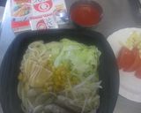 レンジトマトチーズうどん； チーズの保存作り方2写真