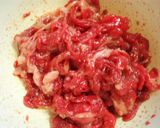 おそばdeビビン麺風作り方1写真