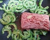 簡単夏の夕飯！ごうや料理もやし挽肉野菜炒め主菜作り方5写真