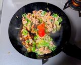 肉チャーハン作り方6写真