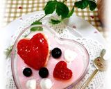 * ひな祭りにも❤チョコレート苺ムース♪作り方7写真