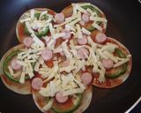 餃子の皮で簡単さくさくクリスピーピザ作り方5写真