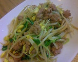 お給料日前に♥もやしとかいわれの味噌炒め作り方6写真