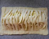 冷凍パイシートでチーズ＆ベーコンのパイ♪作り方5写真