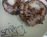 食べる焼き肉のタレ肉巻き巻きロール作り方7写真