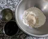 ビーツ生地のりんごパン作り方1写真