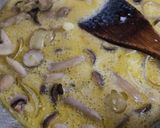 しめじと玉ねぎの醤油麹豆乳クリームパスタ作り方5写真