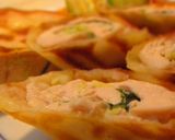 カリッと♪鶏ささみの大葉ワサビまき作り方5写真