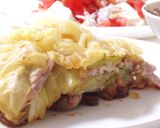 ☆簡単!豚肉とキャベツの蒸し焼き☆作り方5写真