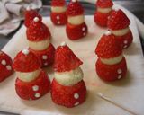イチゴのサンタクロース作り方4写真