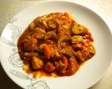 簡単・チキンのトマト煮作り方7写真