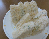 はんぺんの☆チーズ挟み揚げ焼き作り方5写真