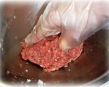 少しのお肉で✪リングハンバーグ✪作り方3写真