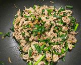 10分！豚肉のなめ茸 炒め作り方4写真