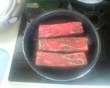 和牛もも肉のたたき作り方2写真