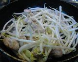 鶏キムチ丼作り方3写真